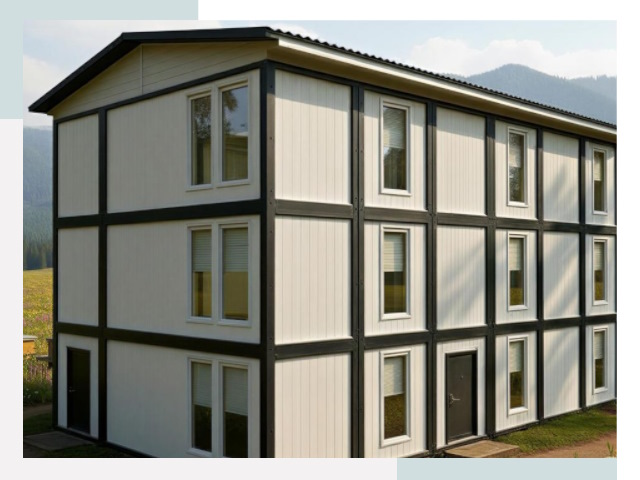 Модульные общежития в Нурлате