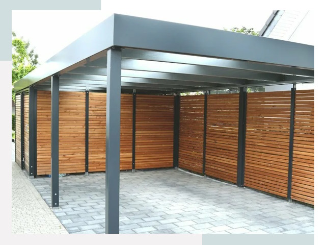 Навесы для парковки в Нурлате