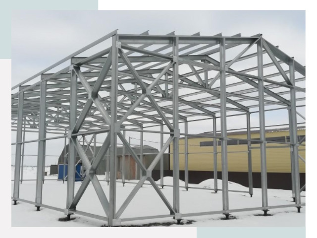 Каркасные ангары в Нурлате