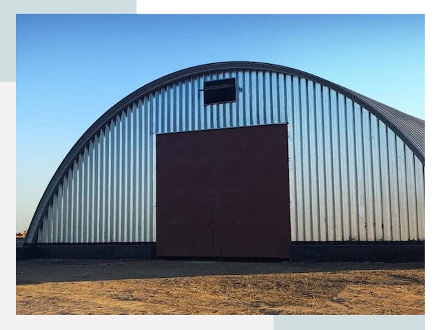 Арочные ангары в Нурлате