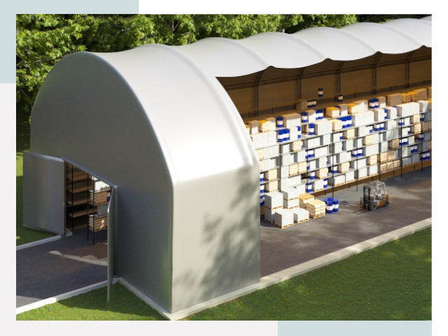 Тентовые ангары в Нурлате