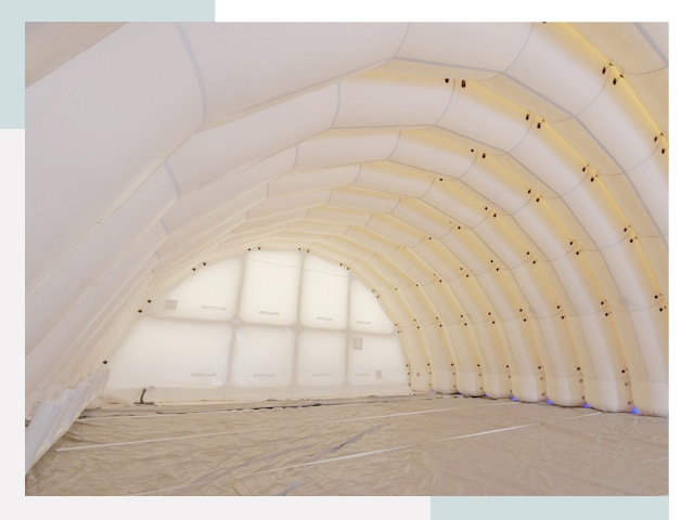 Пневмокаркасные ангары в Нурлате