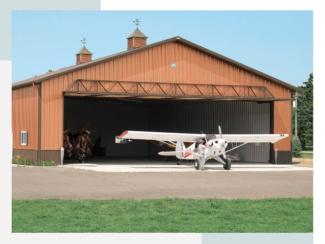 Ангары для самолетов в Нурлате