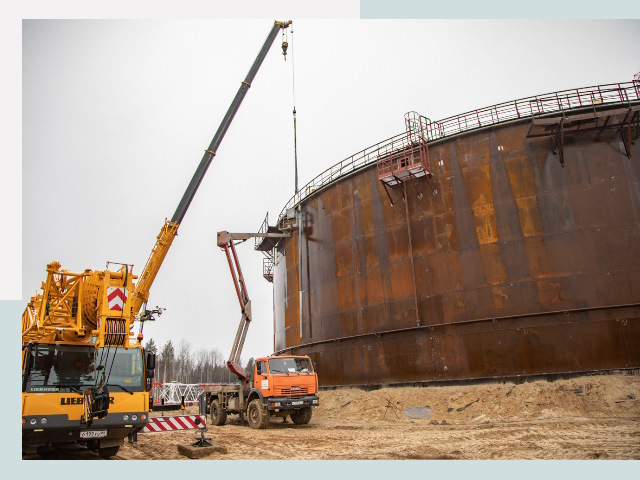 Монтаж резервуаров в Нурлате от 626 руб. за м³