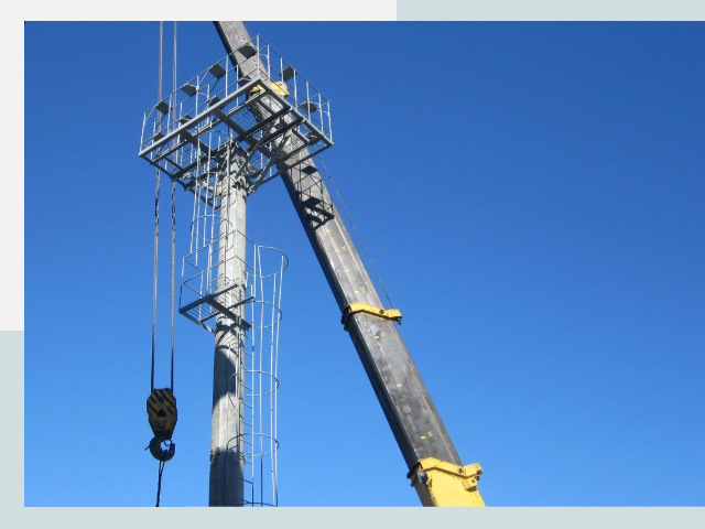 Монтаж осветительных мачт в Нурлат от 626 руб.