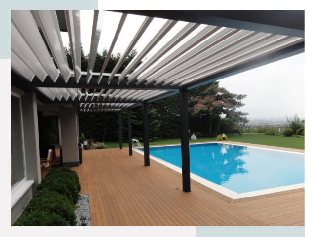 Перголы в Нурлате