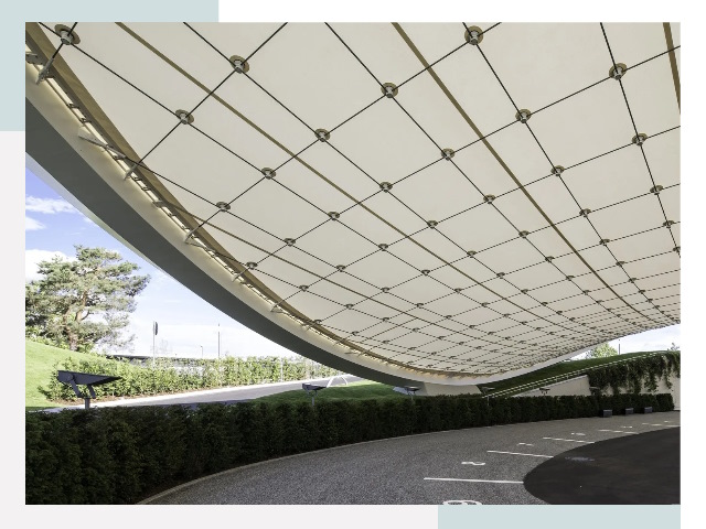 Мембранные конструкции в Нурлате