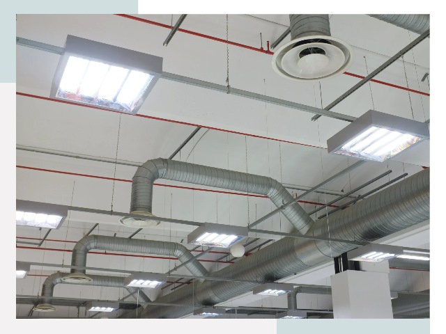Вентиляция ангаров в Нурлате