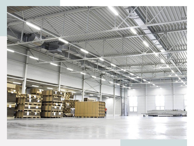 Освещение ангаров в Нурлате