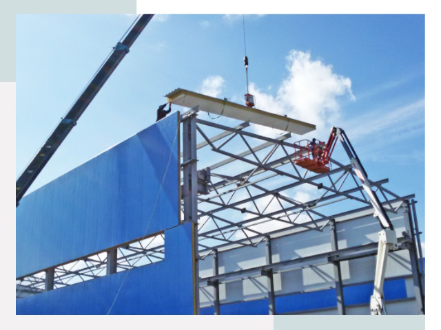 Монтаж сэндвич-панелей в Нурлате