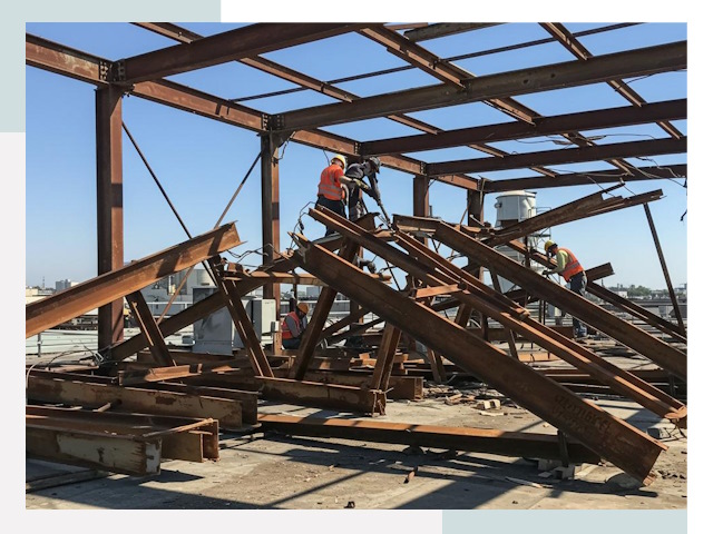 Демонтаж металлоконструкций в Нурлате от 626 руб.