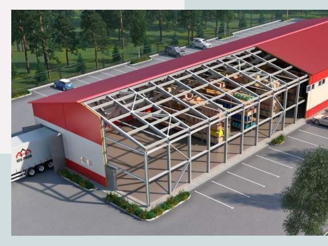 Проектирование ангаров в Нурлате от 626 руб.