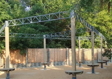 Терраса из металлоконструкций под ключ, проектирование, изготовление и монтаж от СтальСтрой-Нрт